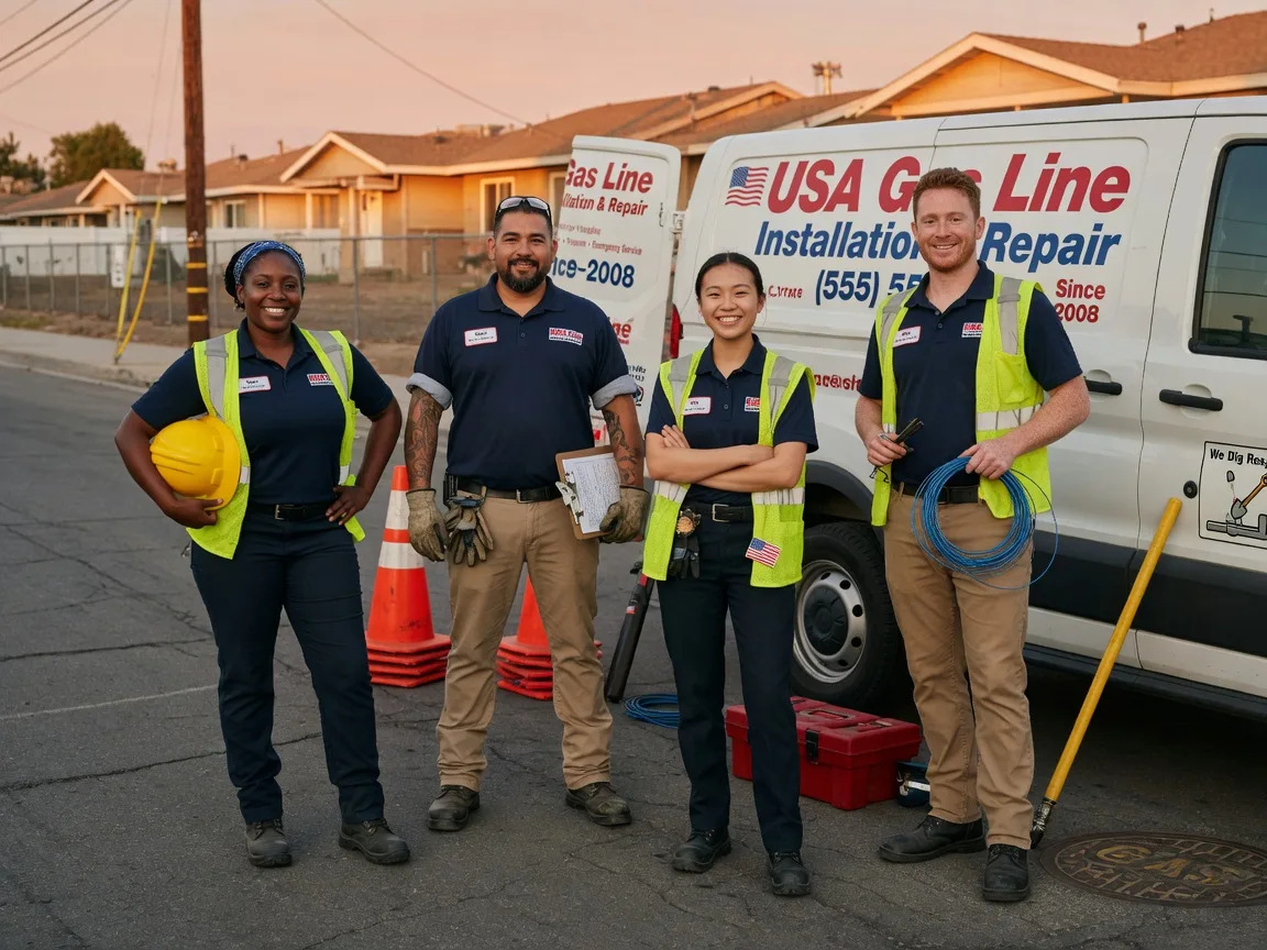 Gas Line Installation company in Gravette, AR